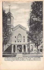 Cattaraugus County Court House Little Valley, NY, USA 1906 