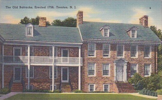 The Old Barracks Erected 1758 Trenton New Jersey