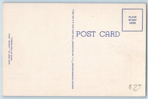 c1940's Kellogg Center Michigan State College East Lansing Michigan MI Postcard