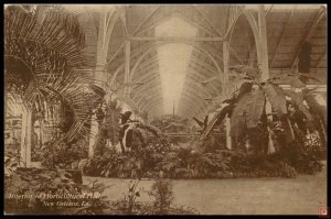 Interior of Horticultural Hall, New Orleans, La