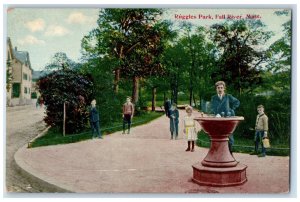 c1910 Ruggles Park Fall River Massachusetts MA Antique Posted Postcard