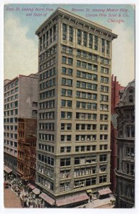 Chicago, State St. looking North from Monroe St.