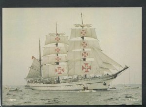 Shipping Postcard - Gorch Fock, German Barque Built in 1958 -  RR6479