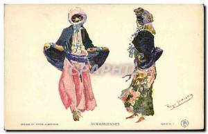 Old Postcard Orientalism Aurassiennes