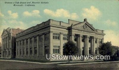 Woman's Club & Masonic Temple - Riverside, CA