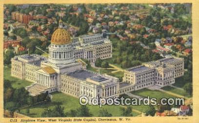 Charleston, West Virginia, WV State Capital, Capitals Postcard Post Card USA ...