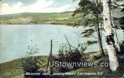 Mascoma Lake in East Lebanon, New Hampshire
