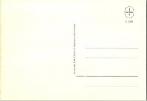 Multi-View Key Landmarks Berlin-Buckow Germany Chrome Postcard