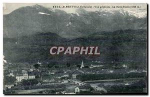 Albertville Old Postcard General view La belle etoile