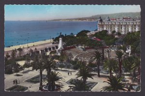FRANCE, Vintage postcard, Nice, The Albert l Garden and the Theatre de Verdure