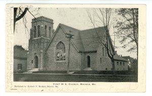 ME - Brewer. First M. E. Church  ca 1906