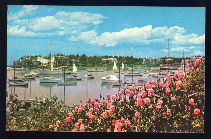 Harwichport, Massachusetts/Mass/MA Postcard, Wychmere Harbor #2, Cape Cod