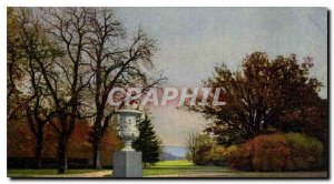 Postcard Old Dresden Grober Garten im Herbst