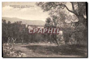 Postcard Old Roquefort Alpes Maritimes Le Petit Montmartre