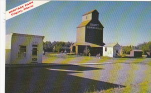 Canada Grain Elevator and Law Office Heritage Park Calgary Alberta