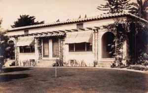 SANTA BARBARA CALIFORNIA~EL MIRASOL HOTEL~1920s REAL PHOTO POSTCARD