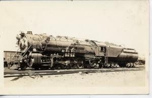 RPPC RAILROAD TRAIN BALTIMORE & OHIO LOCOMOTIVE ENGINE R....