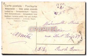 Old Postcard Circus Clown Child