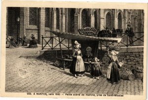 CPA NANTES - Petite scene de Marché (251042) 