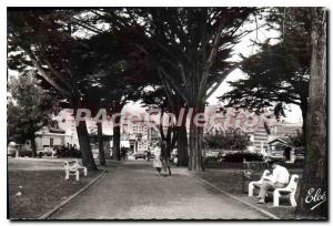 Old Postcard Soulac Sur Mer Place Of I'Eglise