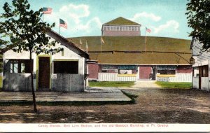 New York Point Gratiot Belt Line Station Candy Stands and The Old Bostock Bui...