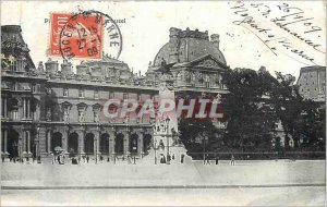 Old Postcard Paris Carousel