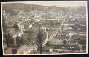 Mint Ecuador Real Picture Postcard RPPC Quito City View