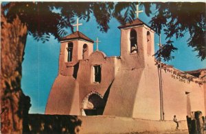 St. Francis D'assisi Mission Ranchos De Taos, NM Vintage Postcard