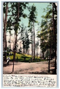 Spokane Washington Postcard Natatorium Park Exterior View 1907 Vintage Antique