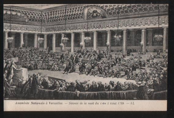 100873 FRANCE Episodes de la revolution Assemblee Nationale