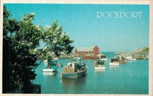USA Rockport Massachusetts Vintage Postcard 08.29