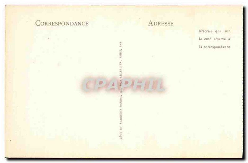 Old Postcard Abbey of Jumieges Ruins of The Church of Our Lady Lateral