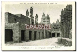 Old Postcard From Paris Exposition Coloniale Internationale 1931 Palace of th...