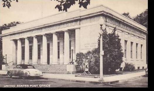 Vermont Bennington United States Post Office Collotype