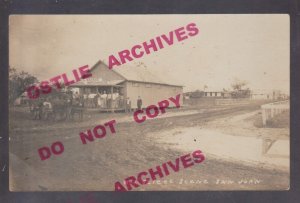 San Juan TEXAS RPPC c1910 R.L. SAVAGE GENERAL STORE Post Office nr McAllen NICE!