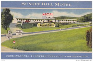 BREEZEWOOD, Pennsylvania; Sunset Hill Tourist Court, Inc., 30-40s