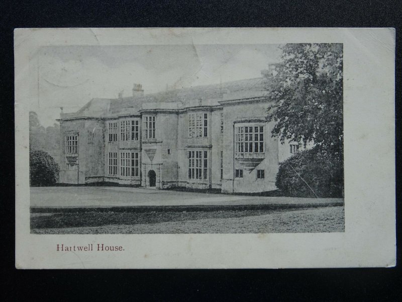 Buckinghamshire Aylesbury HARTWELL HOUSE c1905 Postcard