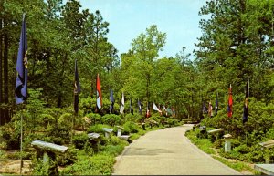 Georgia Warm Springs Avenue Of Flags Little White House