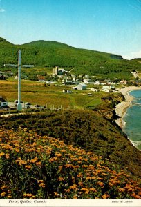 Canada Colorful View Of Perce