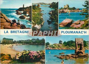 Postcard Modern Granite Approval Ploumanach (Co N) Lighthouse Valley of Traou...