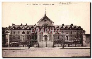 Old Postcard Gisors L & # 39hopital