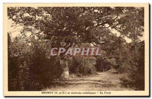 Brunoy - en Foret - artistic surroundings - Old Postcard