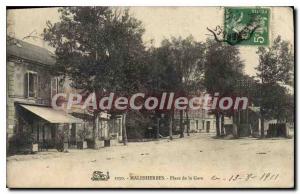 Postcard Old Malesherbes Place De La Gare