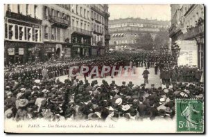 Paris - 2 - Event - Street of Peace Old Postcard TOP