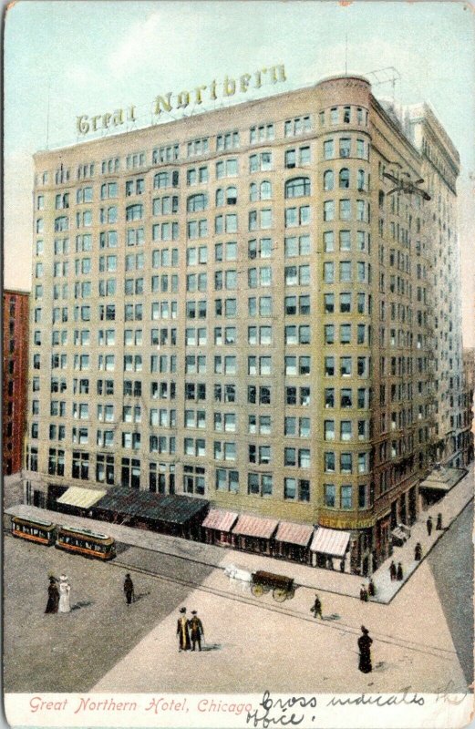 Chicago IL~Great Northern Hotel~Start Work if Mama Will Let Me~Long Hours~1907 