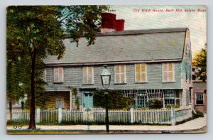 1912  Old Witch House   Salem Massachusetts     Postcard
