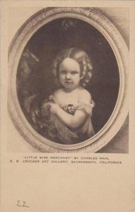 California Sacramento Little Miss Merchant By Charles Nahl E B Crocker Art Ga...