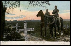 Germany Austria WWI Army Cemetery Patriotic Gloria Viktoria PPC 66346