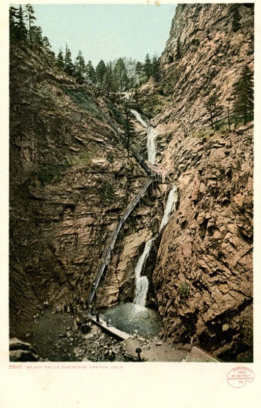 CO - Cheyenne Canyon, Seven Falls