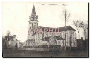 Postcard Old Church Combourg